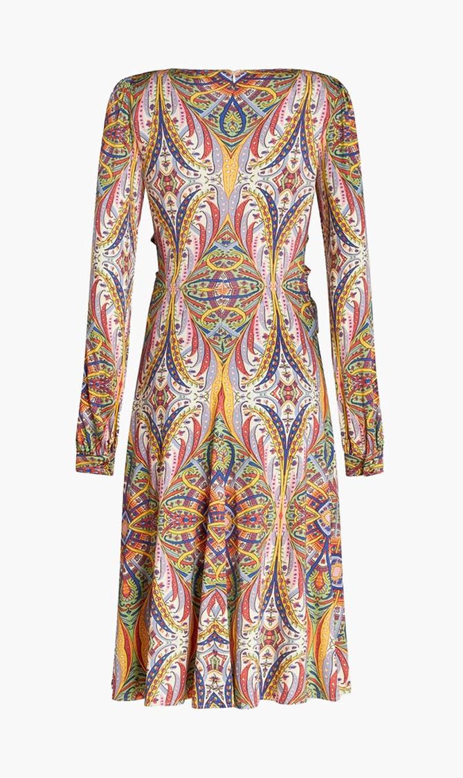 Printed Jersey Dress