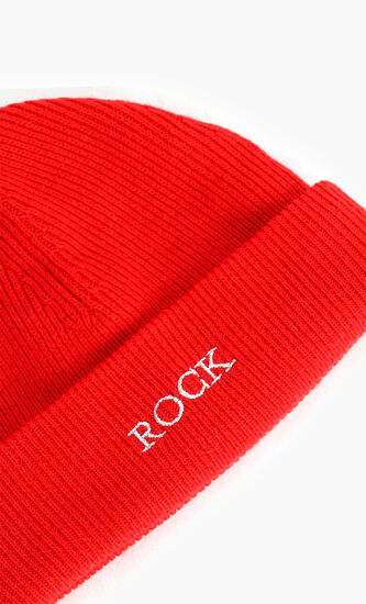 قبعة بيني جلاد بطبعة "Rock"