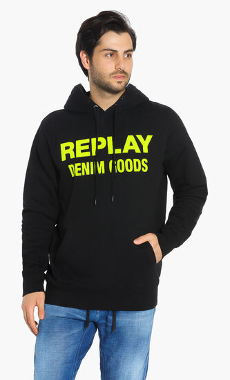 Embossed Logo Hoody