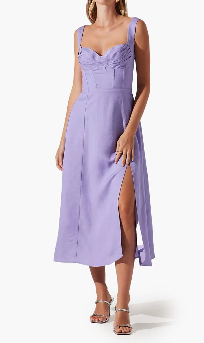 Estella Corset Midi Dress