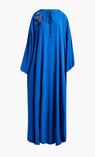 BLUE OMBRE FISH KAFTAN