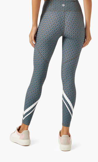 TORY SPORT PRINTED HIGH-RISE WEIGHTLESS 78 LEGGINGS