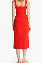 Stretch Faille Dress