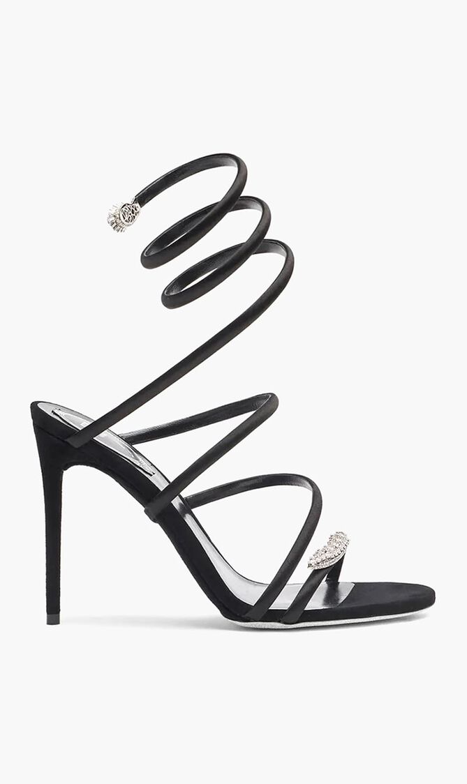 Serpent Leather Sandal