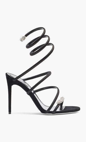 Serpent Leather Sandal