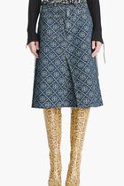 Deconstructed Denim Skirt