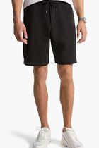 Embossed Logo Cotton Blend Shorts