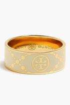 T Monogram Enamel Ring