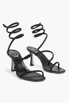 BLACK SATINJET STRASS