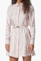 DRESS VERSACE TREASURE FOULARD ON SILK TWILL