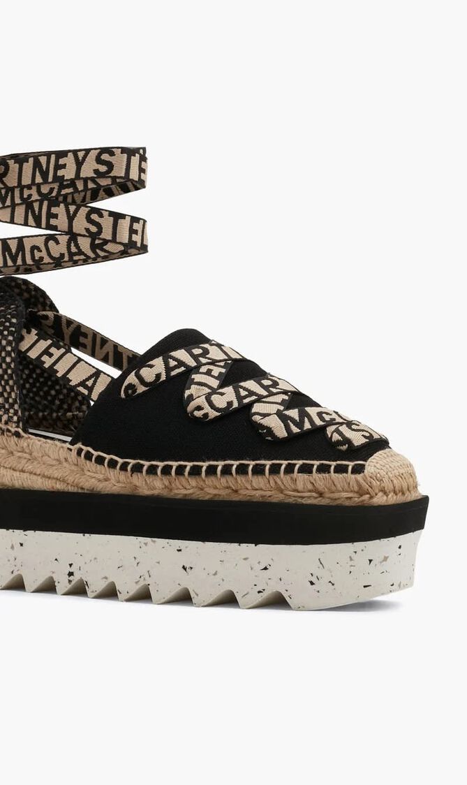 Gaia Canvas Wedge Espadrilles