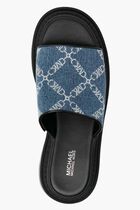 Kendra Denim Platform Sandals