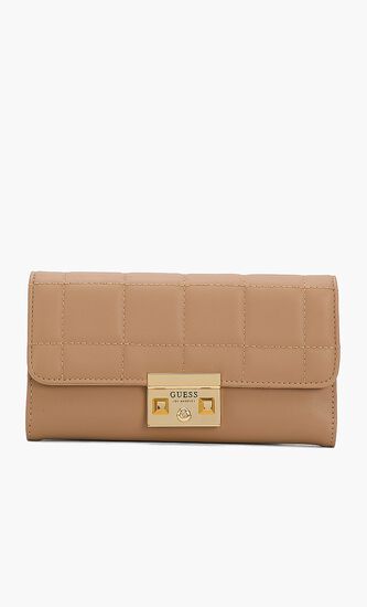 Sole Texture Leather Wallet