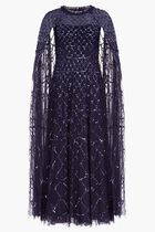 Heart Lattice Ankle Gown