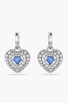 Hyperbola Drop Heart Earrings