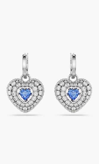 Hyperbola Drop Heart Earrings