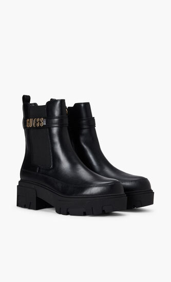 YELMA LOGO HARDWARE BOOTS
