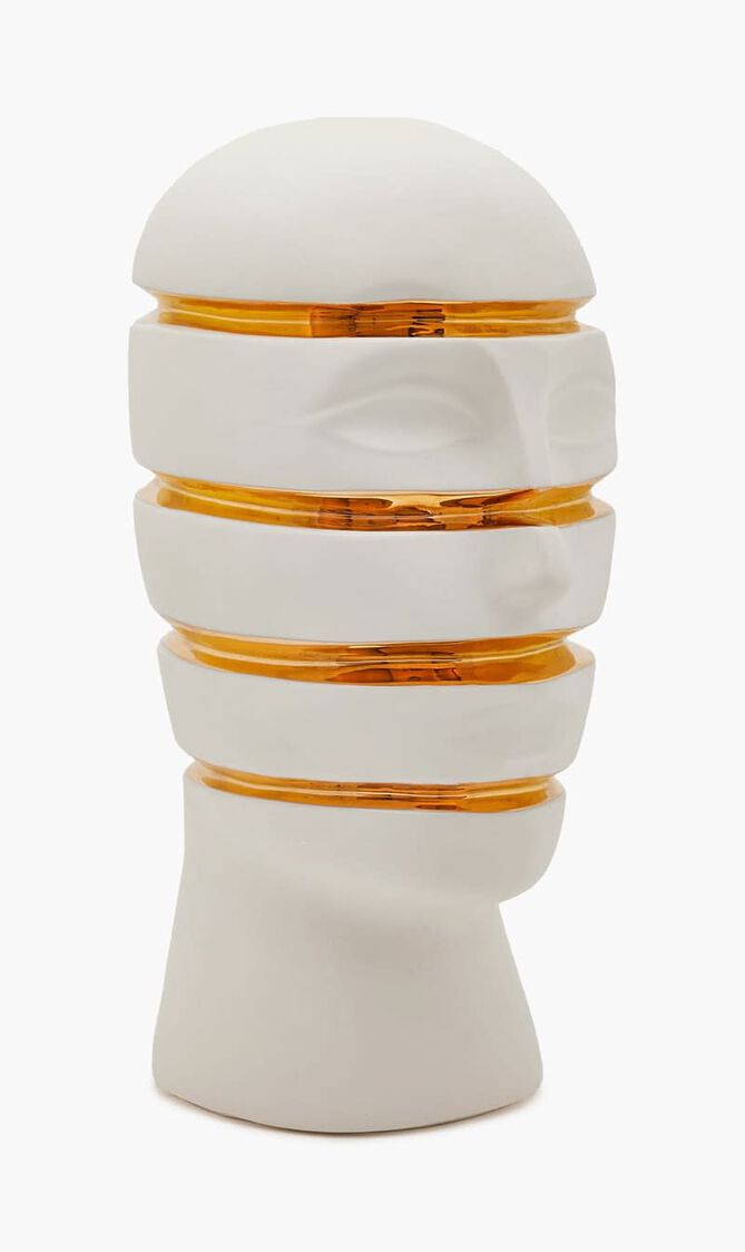 Atlas Sliced Bust Sculpture