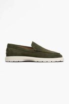 Suede Slipper Loafers