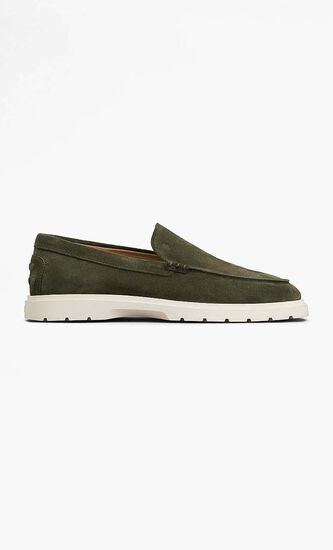 Suede Slipper Loafers