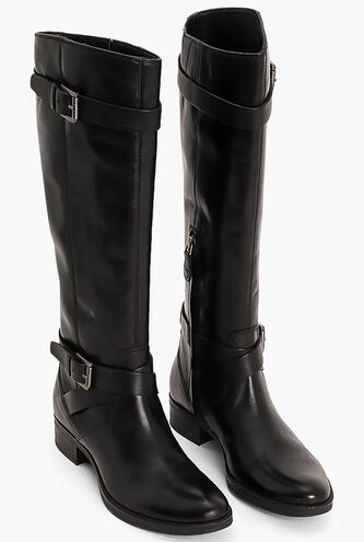 Meldi Leather Knee Boots