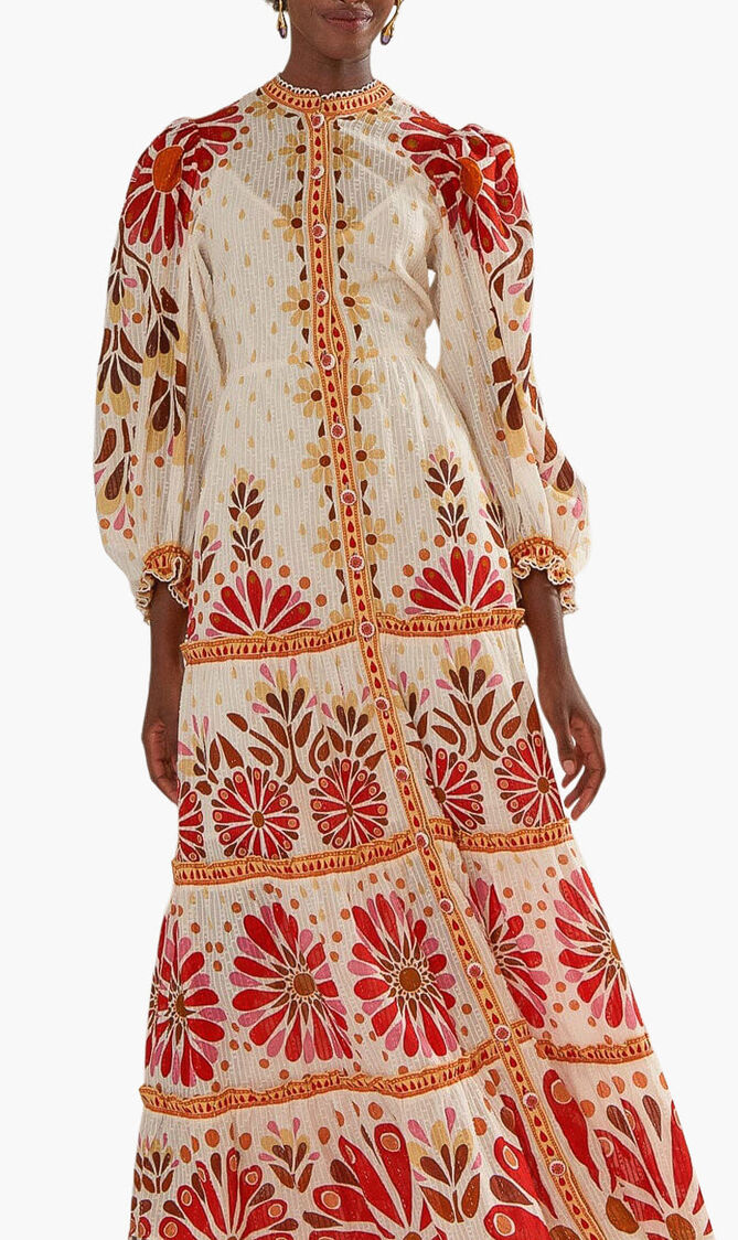 Ainika Flowers Maxi Dress