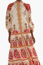 Ainika Flowers Maxi Dress