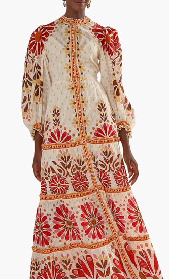 Ainika Flowers Maxi Dress
