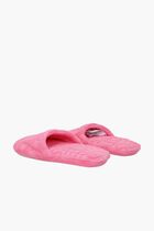 VERSACE ON REPEAT POLKA DOT SLIPPERS PINK