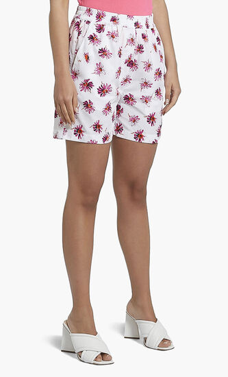 Floral Print Shorts