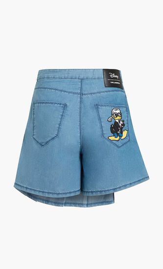 KLXDISNEY PLEATED DENIM SKORT