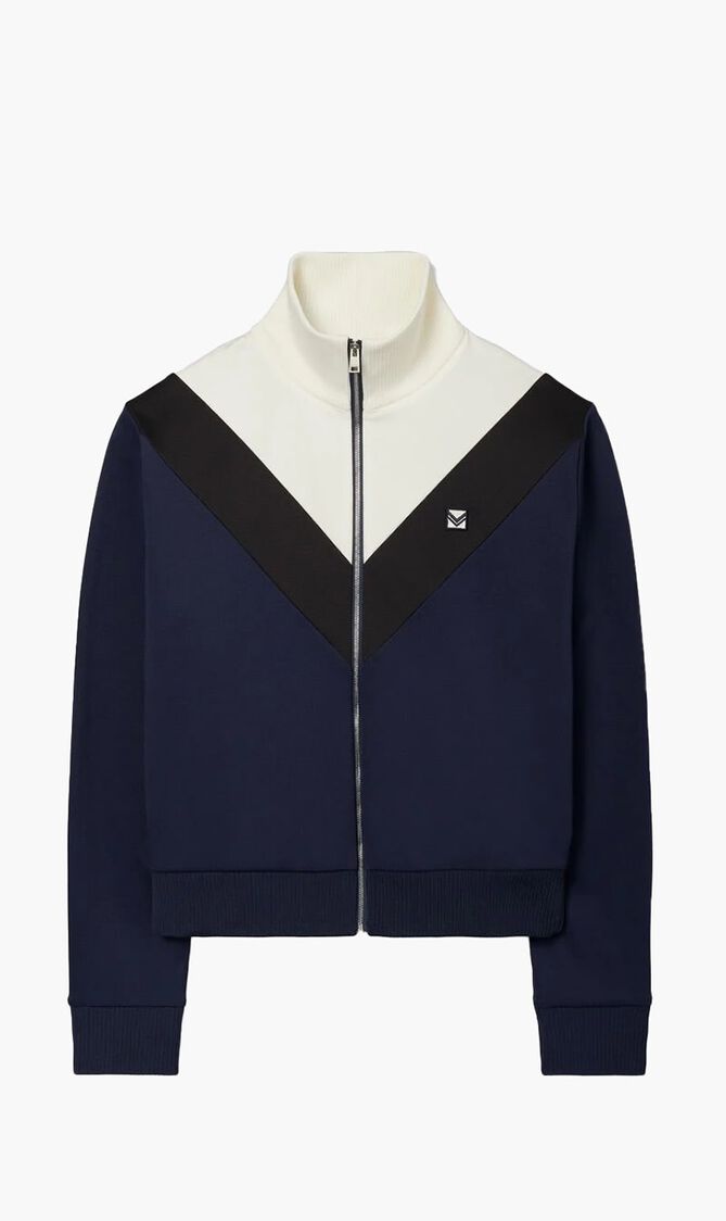 TORY SPORT NYLON CHEVRON TRACK JACKET