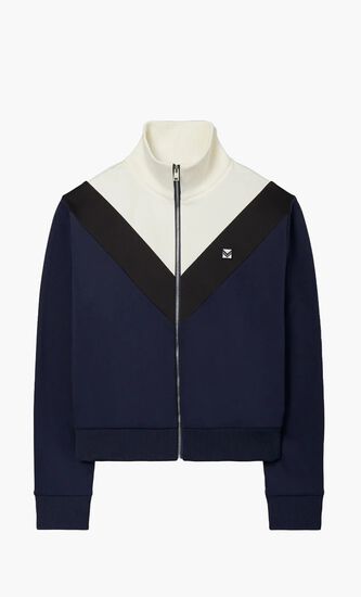 TORY SPORT NYLON CHEVRON TRACK JACKET