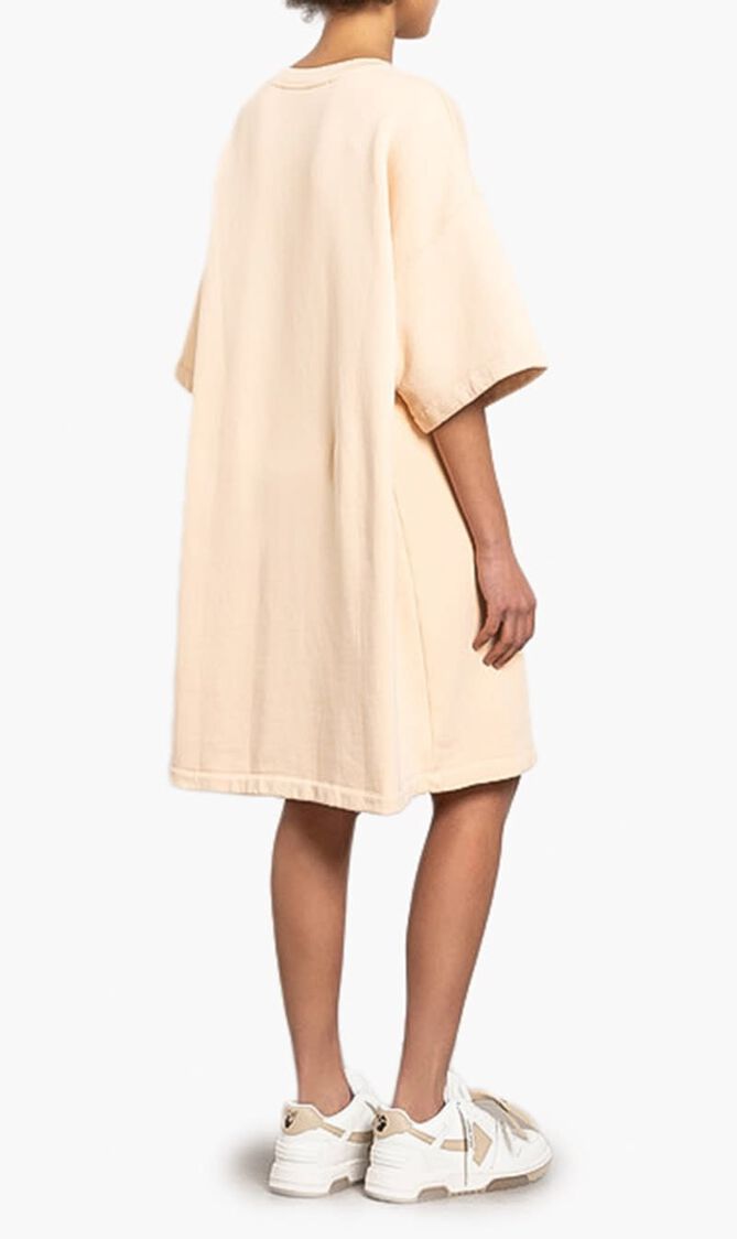 EMBR BASEBALL LOGO SNAP T-DRE NUDE FUCH