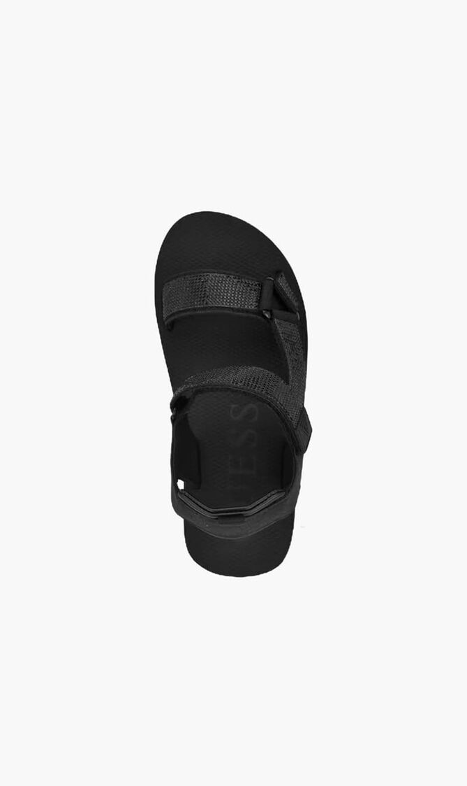 Nylaha Rhinestone Flatform Sandals