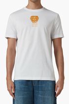 T SHIRT COMPACT COTTON JERSEY FABRIC HALL OF STATUES MEDUSA PRINT