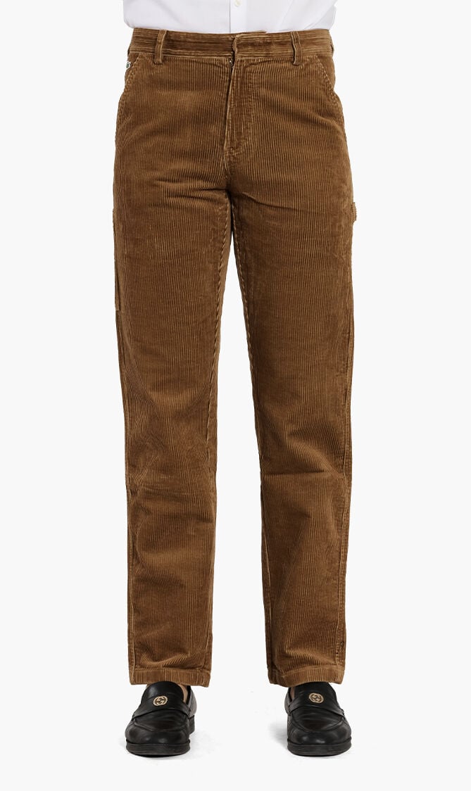 Buy LACOSTE Lacoste L VE Standard Fit Corduroy Pants for SAR 255.00 The Deal Outlet