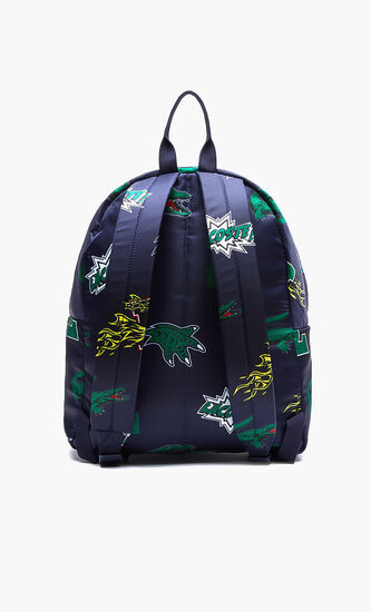 Comic Print Backpack