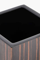 Macassar Ebony Brush Holder