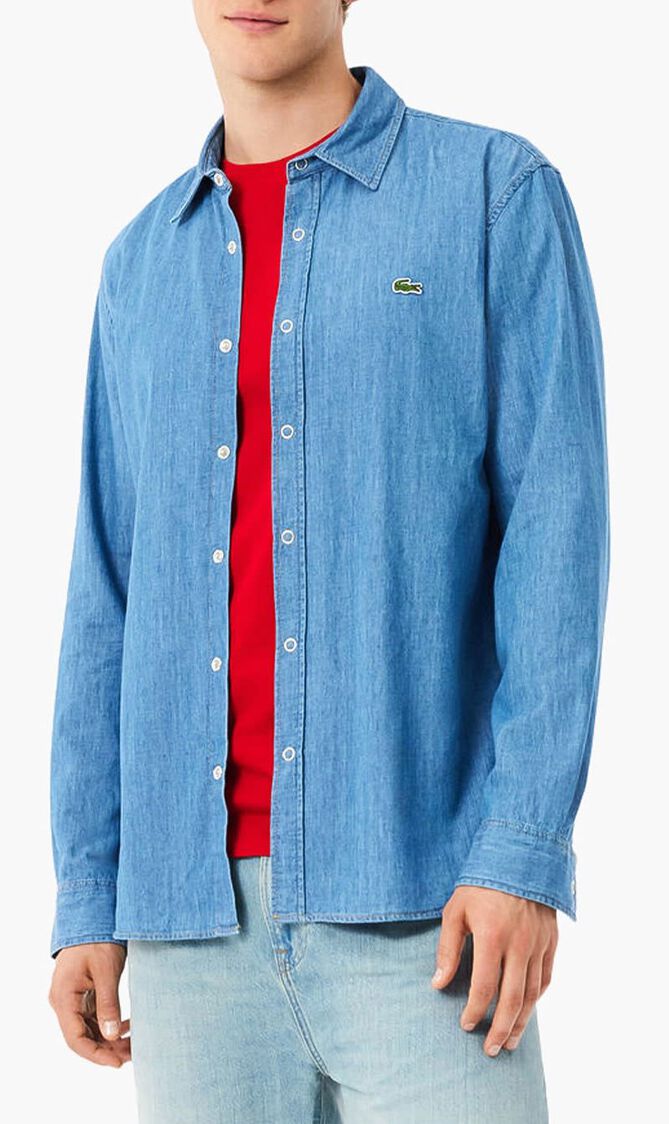 Regular Fit Lightweight Denim Shirt