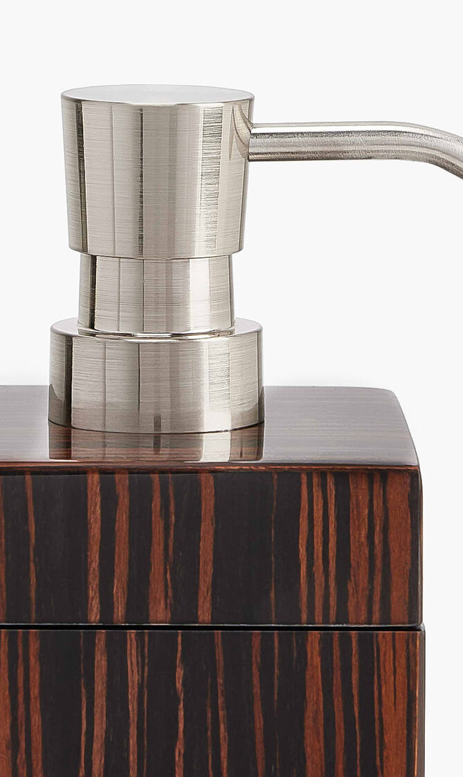 Macassar Ebony Soap Dispenser