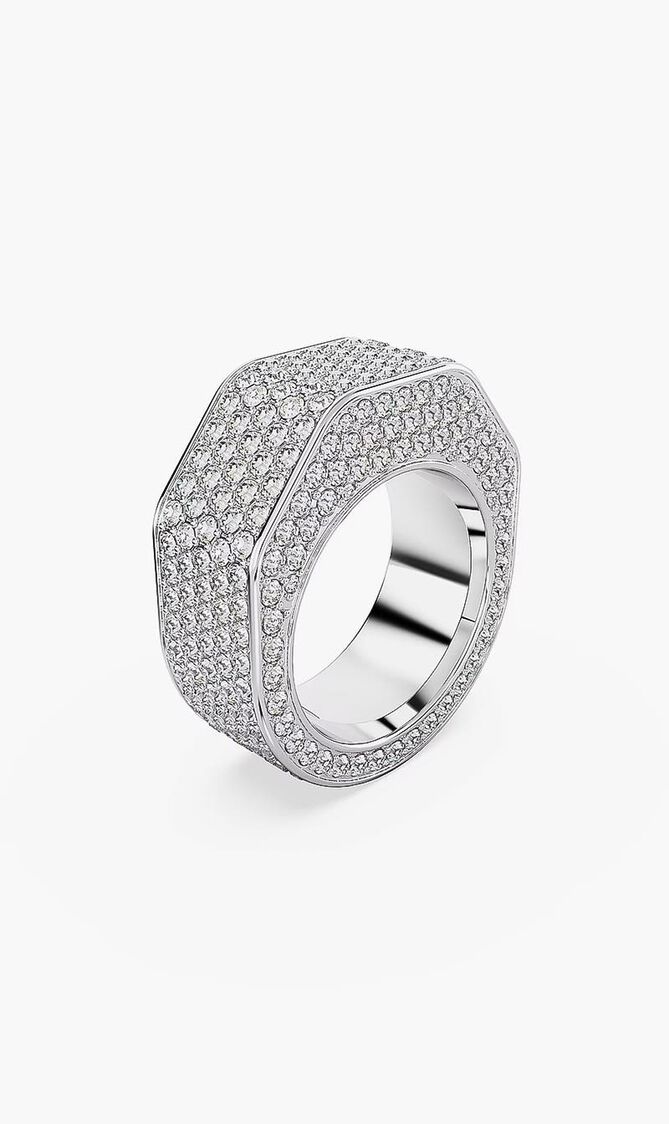 SJC DEXTERA RING OCT FULL PAVE CRE/RHS 55 MM
