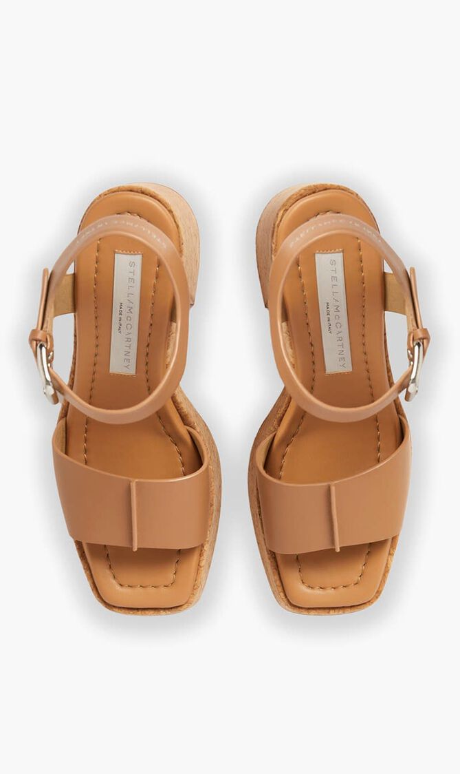 Skyla Buckled Platform Sandals