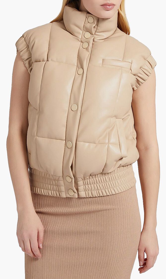 Anne Cozy Matt Faux Leather