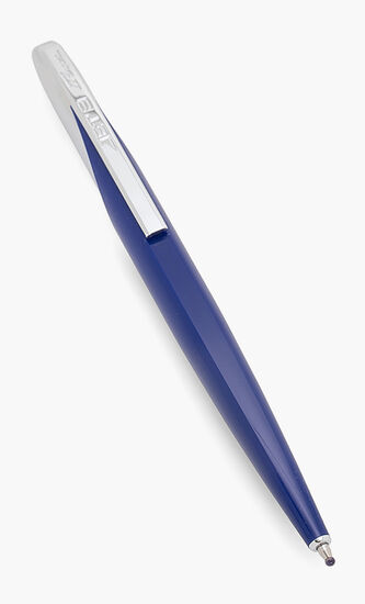 قلم حبر جيت 8 كروم تريم جاف كروي الرأس، أسود