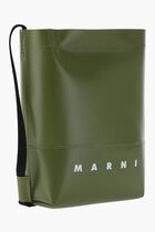 Coated Canvas Crossbody Bag