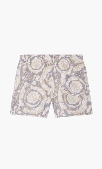 SWIM SHORTS NYLON GIADA BAROCCO 92 ALL OVER PR+VERSACE TAG JQ