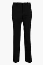 BUCKLE DRY WOOL SLIM PANT BLACK NO COLOR