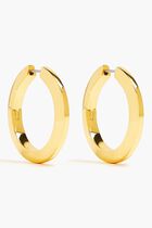 Toni Hinged Hoop Earrings