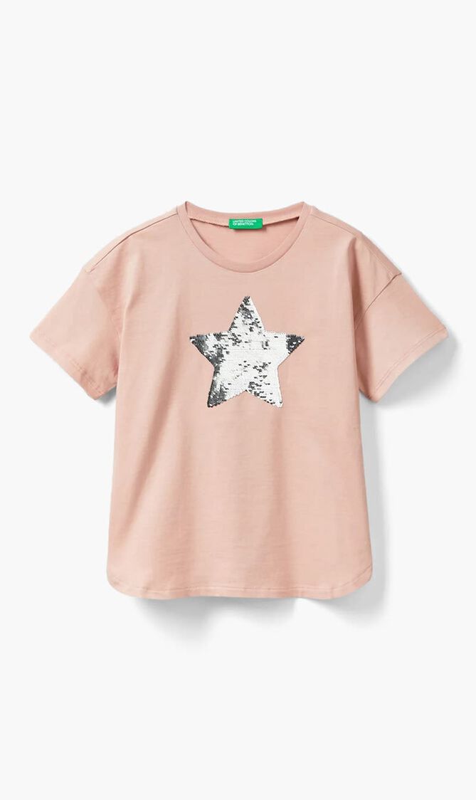 Reversible Sequin T-Shirt